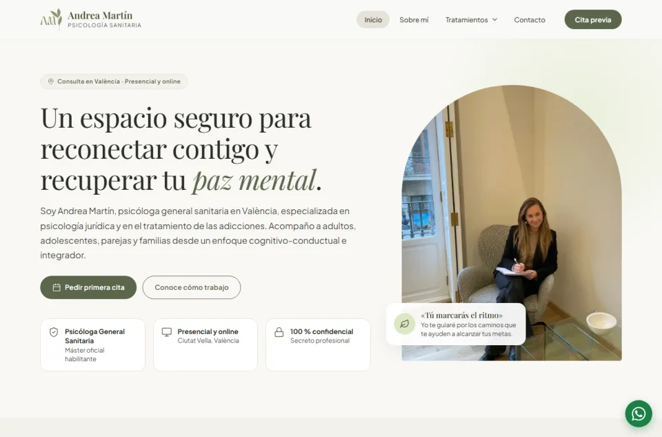 Andrea Martín Psicología