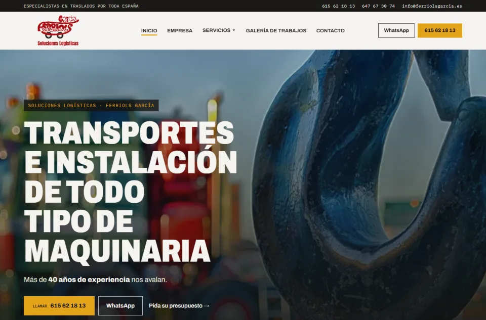 Soluciones Logísticas Ferriols García · 1
